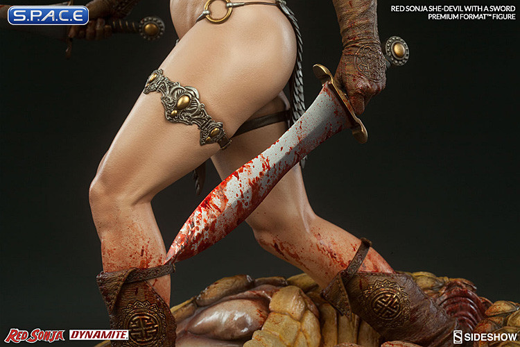 red sonja she devil with a sword premium format figure red sonja red sonja premium format