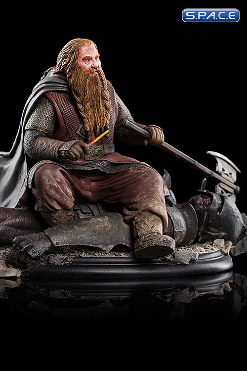 Gimli der Zwerg auf UrukHai MiniStatue Herr der Ringe Lord of the Rings Weta eBay