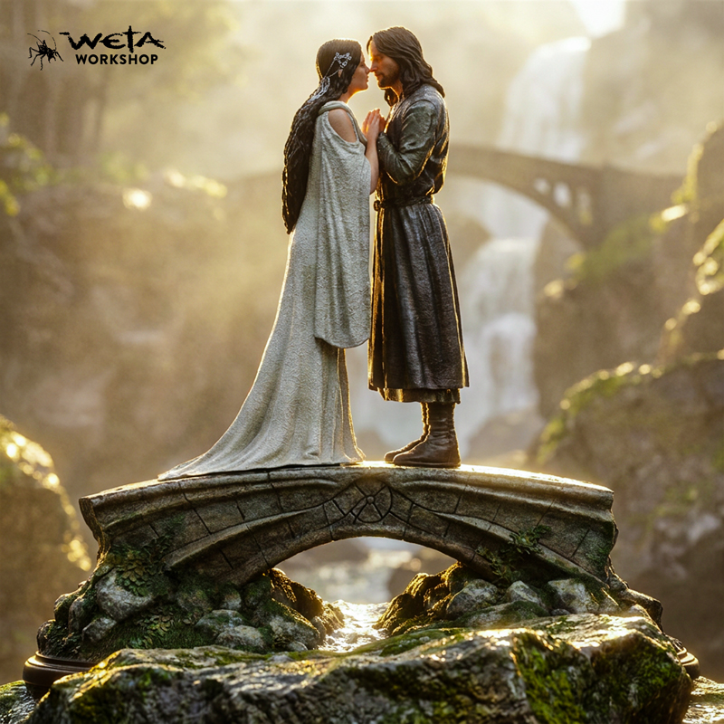 Aragorn & Arwen Mini-Statue | WETA WORKSHOP