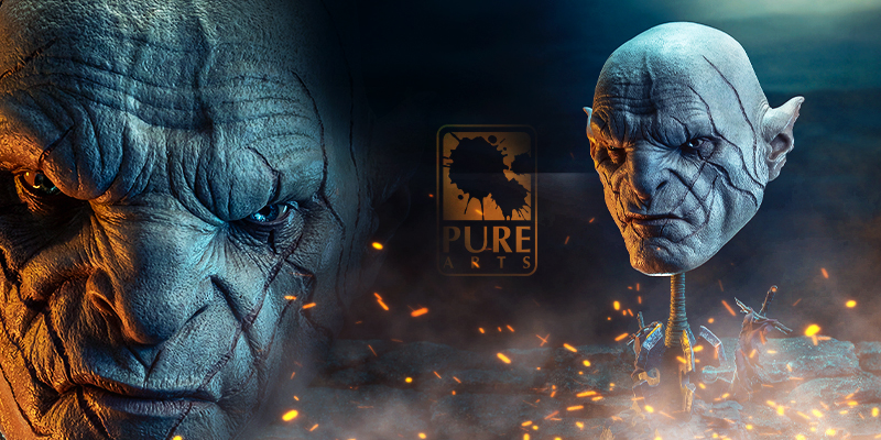 1:1 Azog Art Mask Life-Size Replica | PURE ARTS