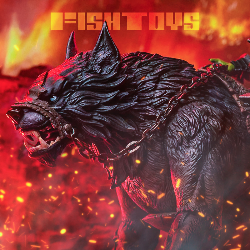 1/12 Black Giant Wolf | FISH TOYS