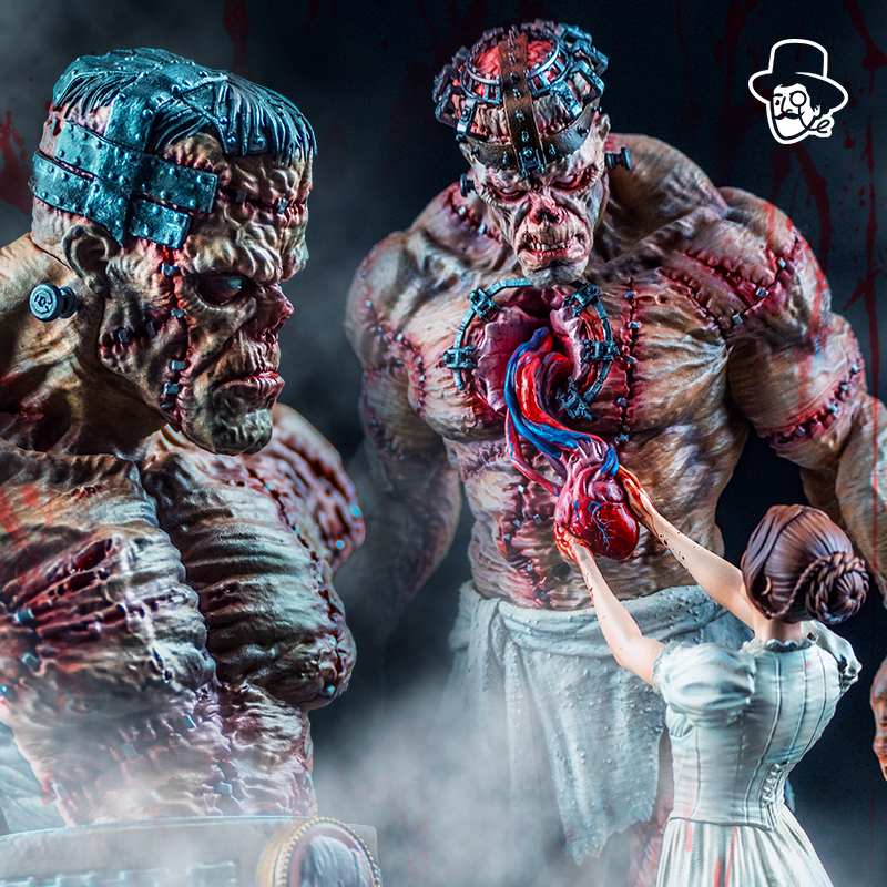 Frankenstein by Mary Shelley Statue | EVERART STUDIO