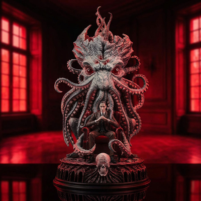 1/10 H.P. Lovecraft Statue | EVERART STUDIO