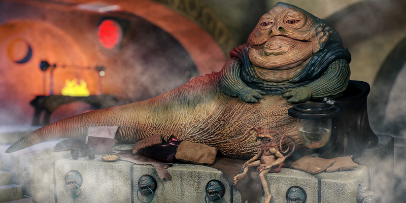 1/6 Jabba the Hutt with Throne | SIDESHOW