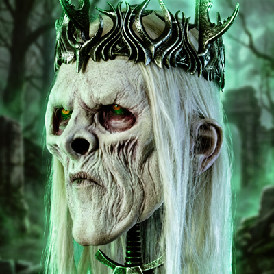 1:1 Lord of the Nazgul Art Mask | PURE ARTS