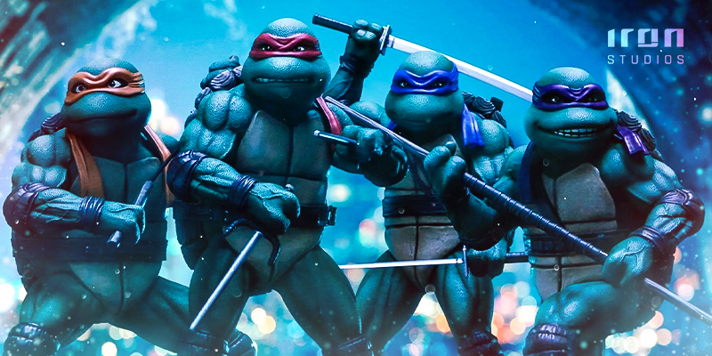 �Movie Turtles� Art Scale Statues | IRON STUDIOS