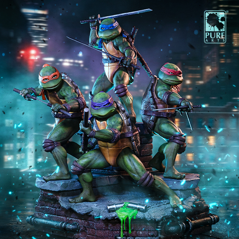 Teenage Mutant Ninja Turtles Diorama | PURE ARTS