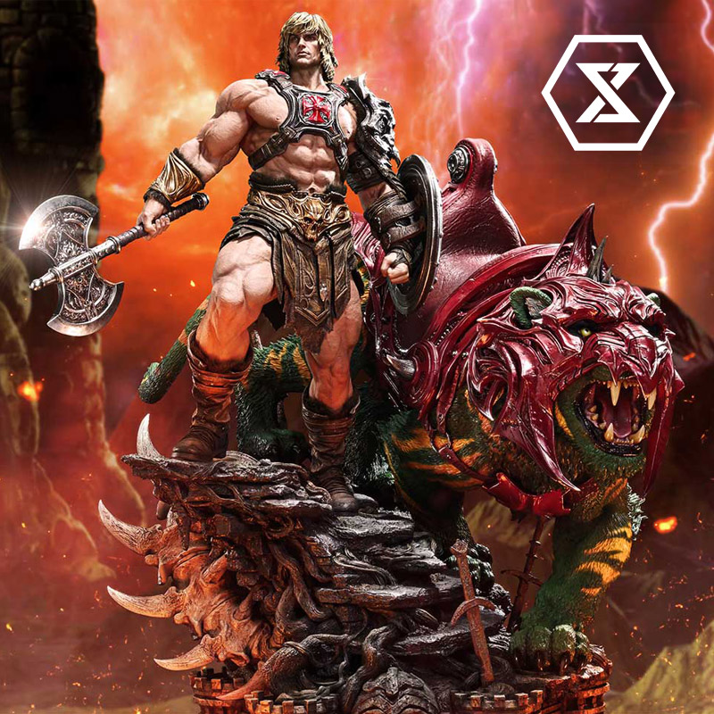1/4 He-Man & Battle Cat Statue | PRIME 1 STUDIO
