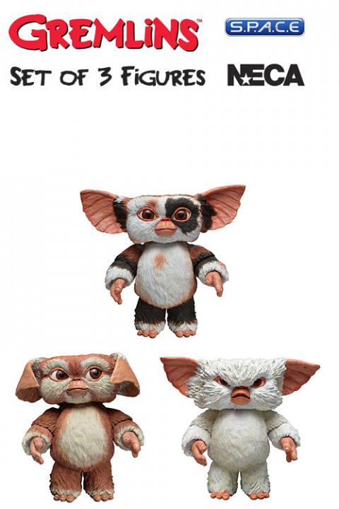 3er Komplettsatz: Mogwai Series 5 (Gremlins)