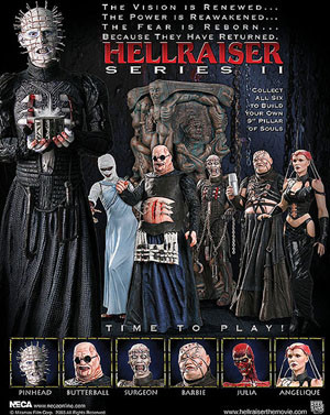 Complete Set of 6 : Hellraiser Series 2