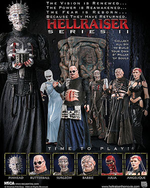 6er Komplettsatz : Hellraiser Serie 2