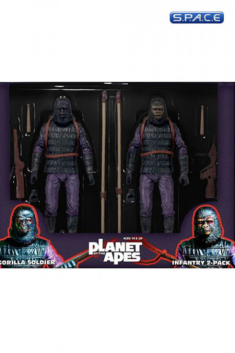 Classic Gorilla Infantry Soldier 2-Pack (Planet of the Apes)