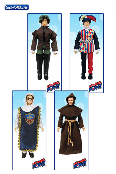 4er Satz: Renaissance Faire Cosplay Outfit! Series 3 SDCC 2014 Exclusive (The Big Bang Theory)