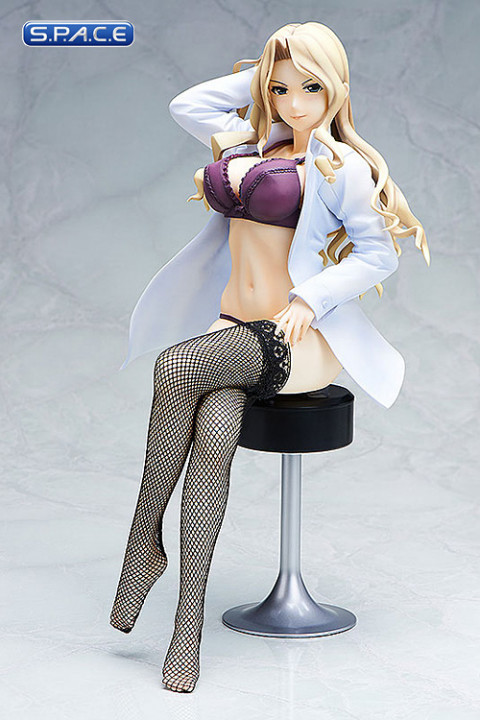 1/4 Scale Elizabeth Mably Button Shirt PVC Statue (Freezing Vibration)