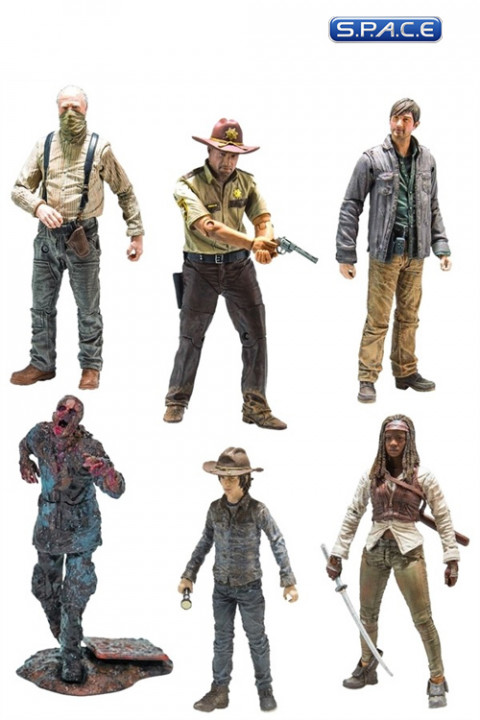 6er Komplettsatz: The Walking Dead - TV Serie 7