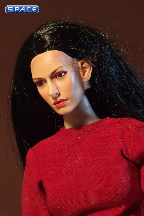 1/6 Scale Anne Head (black hair wig)