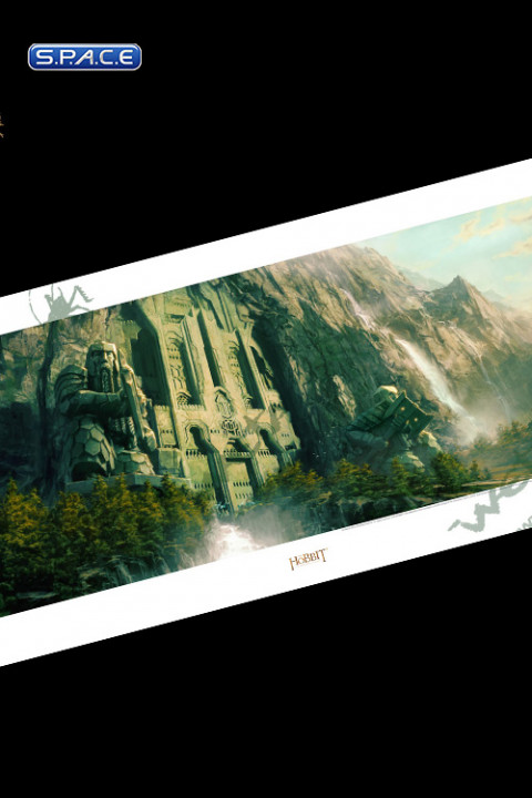The Front Gate to Erebor Art Print (The Hobbit)