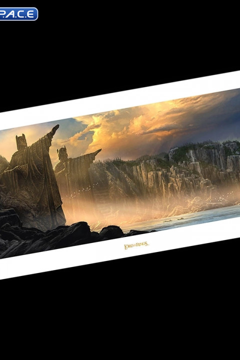 Argonath - Pillars of the Kings Art Print (Lord of the Rings)