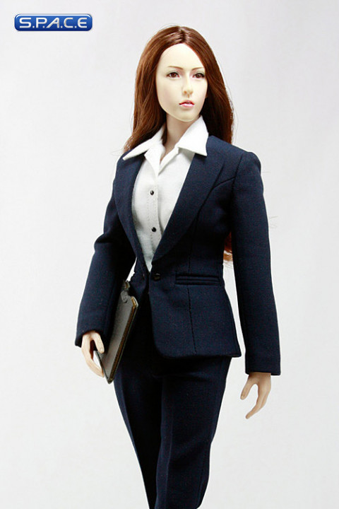 1/6 Scale Office Lady Suit 2.0 Set blue (Suit of Style Series)