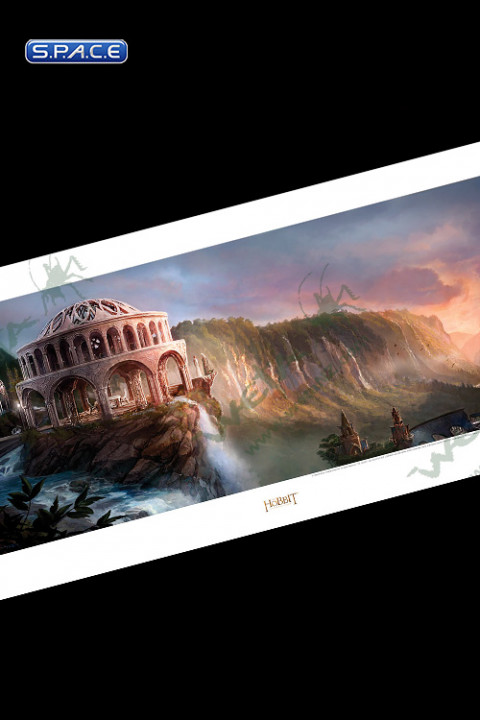 Dawn Counsel at Rivendell Art Print (The Hobbit)