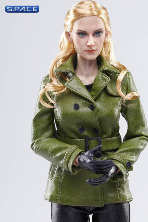 1/6 Scale Vipers Leather Wind Coat Suit Set