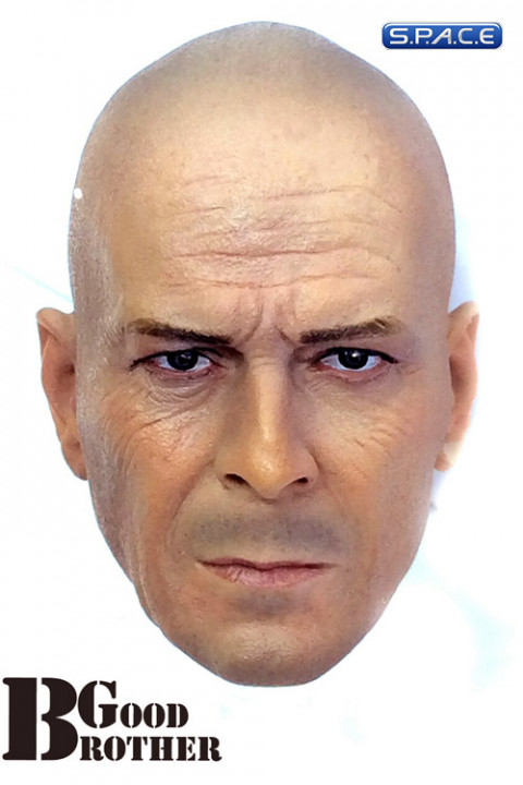 1/6 Scale Bruce Willis Head - regular Version