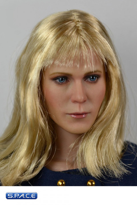 1/6 Scale European / American Female Head Sculpt (blonde)