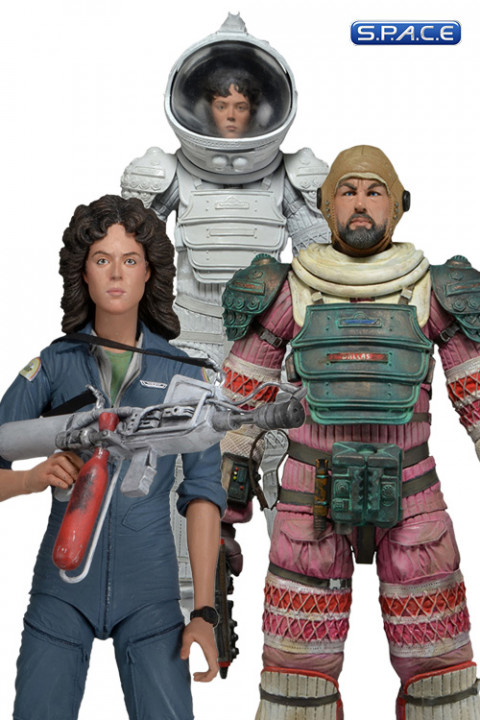 Set of 3: Aliens Series 4 (Alien)