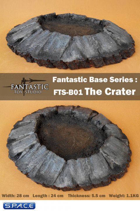1/6 Scale The Crater Figure Base
