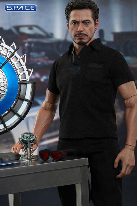 1/6 Scale Tony Stark with Arc Reactor Creation Accessories Movie Masterpiece MMS273 (Iron Man 2)