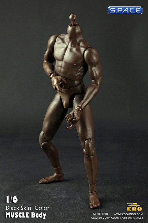 Corps De Figurine 1/6 CMTOYS Noir - Pour Custom Hot Toys