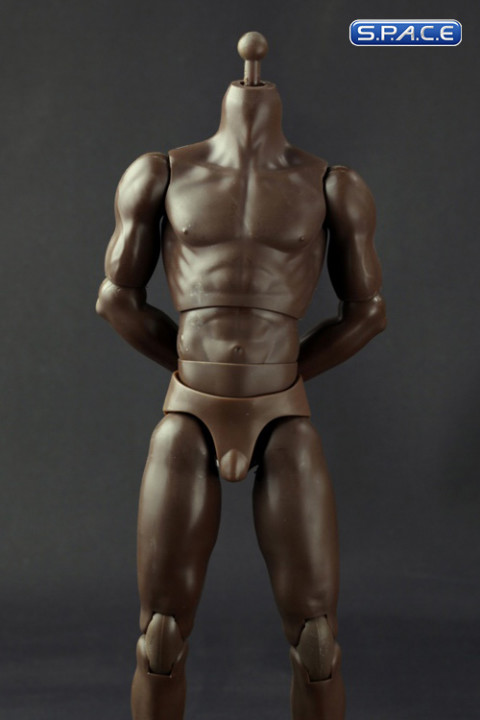 1/6 Scale Muscle male high black Body