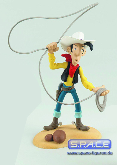 Lucky Luke au lasso Mini Statue (Lucky Luke)