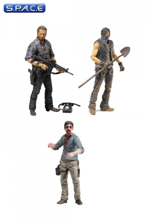 Complete Set of 3: The Walking Dead - TV Version Series 7.5