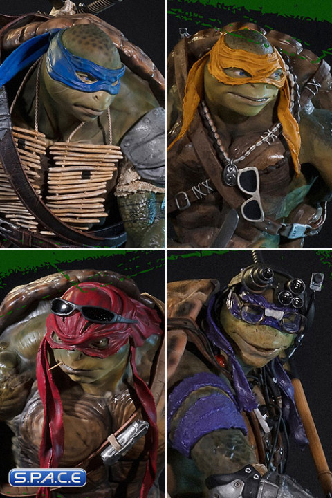 Bundle of 4 Statues (Teenage Mutant Ninja Turtles)