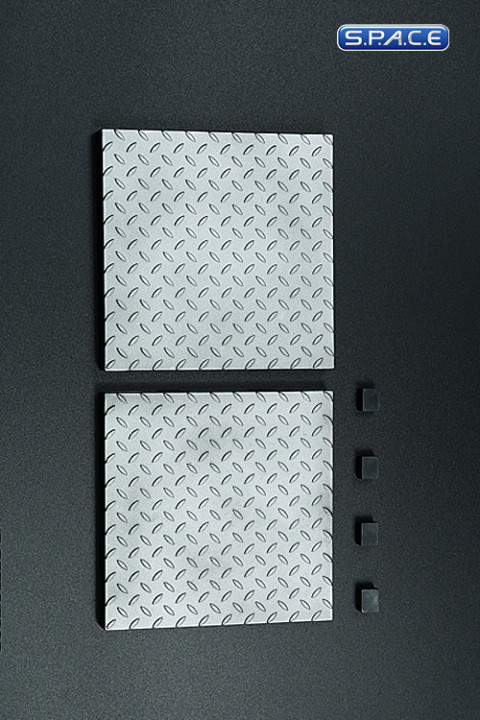 1/6 Scale Figure Platform (silver)