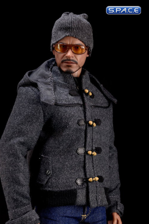 1/6 Scale grey short Duffle Coat Set