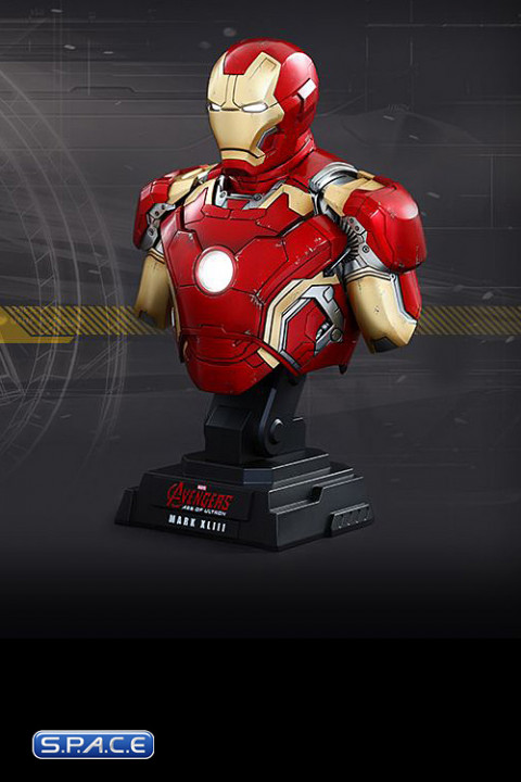 1/4 Scale Iron Man Mark XLIII Bust HTB28 (Avengers: Age of Ultron)
