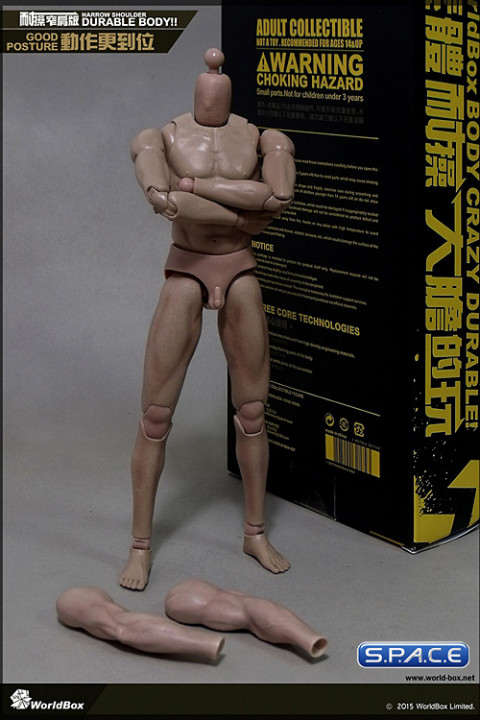 1/6 Scale Good Posture Durable Body