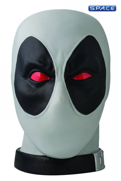 1:1 X-Force Deadpool Head life-size Bank Exclusive (Marvel)