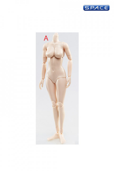 1/6 Scale Female Large Breast Body - Pale/Light Tan (Ver. 2.0)