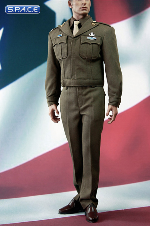 1/6 Scale Caps WWII Military Uniform