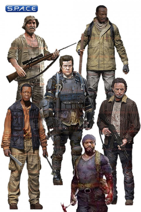 Complete Set of 6: The Walking Dead TV Version Serie 8