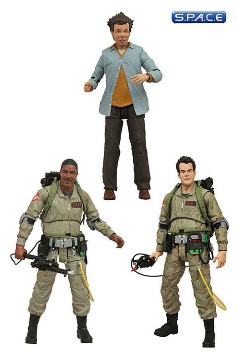 Set of 3: Ghostbusters Select Series 1 (Ghostbusters)