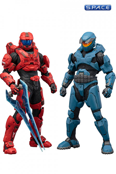 Set of 2: Mjolnir Mark V and Mark VI  ARTFX+ Statues (Halo)