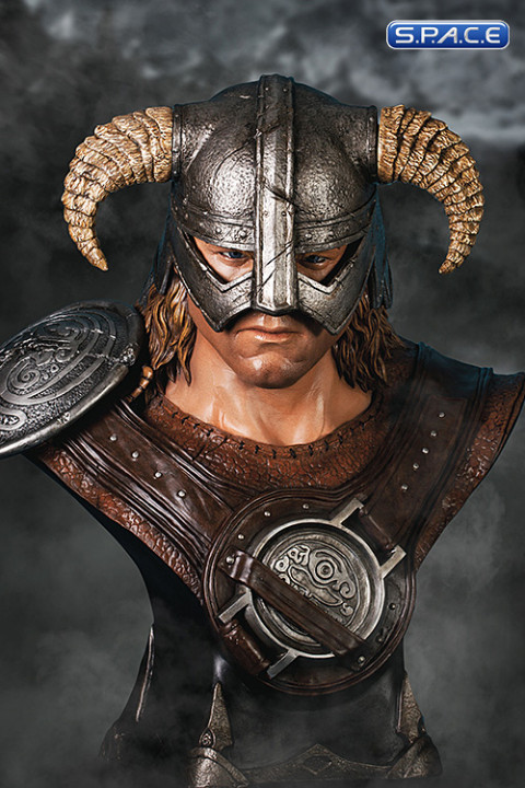 1:1 Dragonborn Life-Size Bust (The Elder Scrolls V Skyrim)