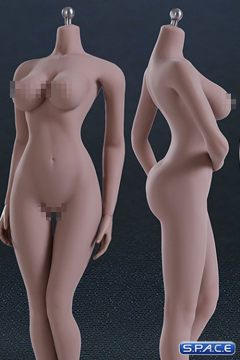 1/6 Scale Seamless Female suntan Body large breast / headless (Super-Flexible)