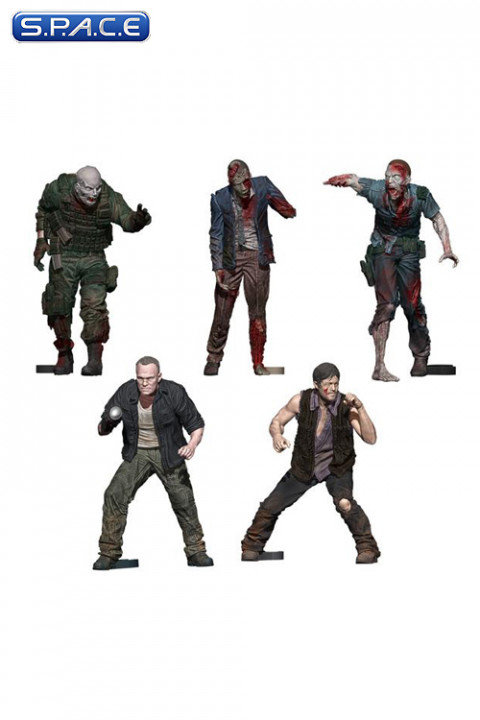 Figure Pack #2 Woodbury Arena Building Set (The Walking Dead)