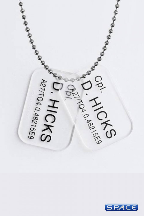 Colonial Marines D. Hicks Dog Tags (Aliens)