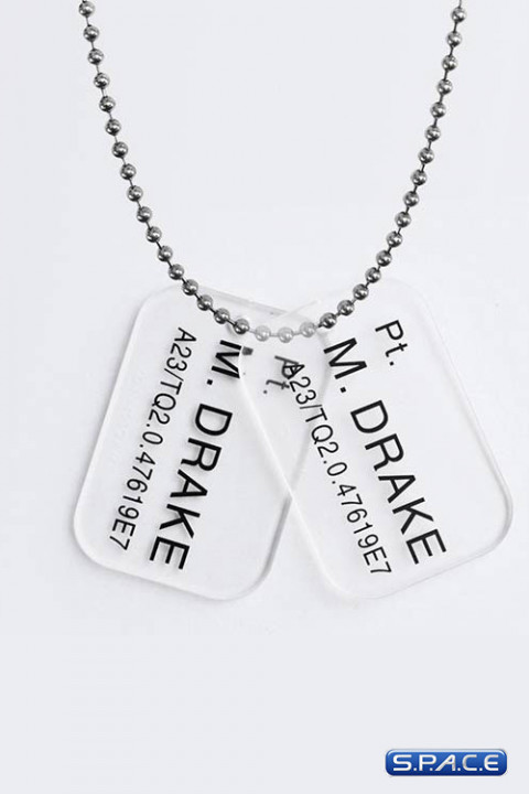 Colonial Marines M. Drake Dog Tags (Aliens)